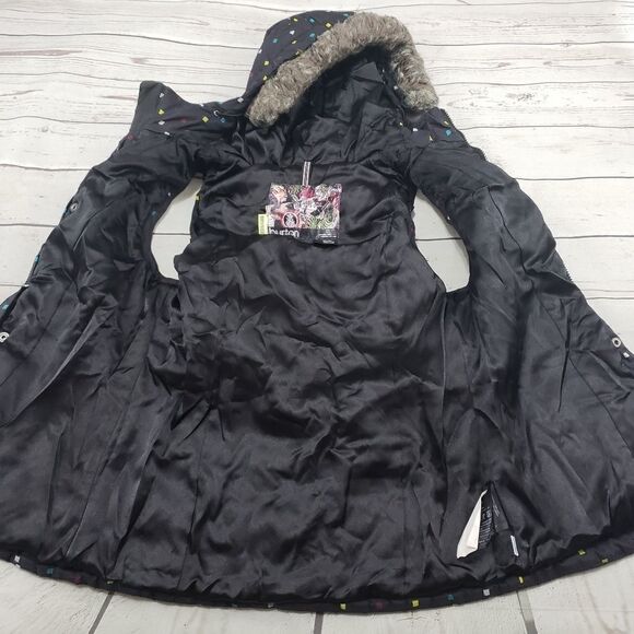 Burton Jacket Vest Size XS Dry Ride Hoodie Zip Up - Picture 3 of 8